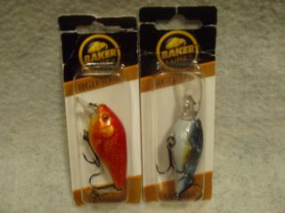  Lures Crankbait Bass Walleye Pike Musky Salmon Fishing Lure Tackle