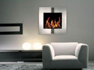 Jazz 2 Ethanol Fuel Fireplace Wall Mounted No Electric
