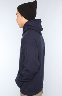 RVCA The Big RVCA Hoody in Navy Concrete