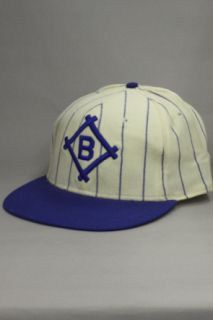 Vintage Deadstock Brooklyn Dodgers StripeDiamond Logo Fitted