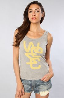 WeSC The Overlay Tank in Gray Concrete