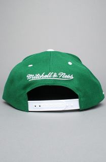 Mitchell & Ness The New York Jets Script 2Tone Snapback Cap in White