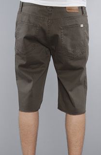 Vans The Covina Shorts in Chocolate Bedford