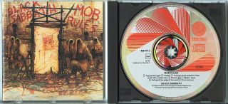 BLACK SABBATH Mob Rules 1981 WEST GERMANY CD rare oop VERTIGO 1pr no