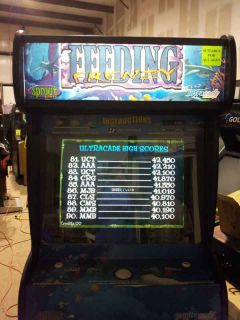 Dedicated Feeding Frenzy 27 Video Arcade Game, Atlanta (SVGA)