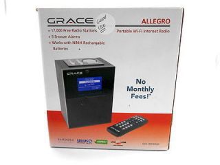  IRD4000 Allegro Portable Wi Fi Internet Radio No Monthly Fees