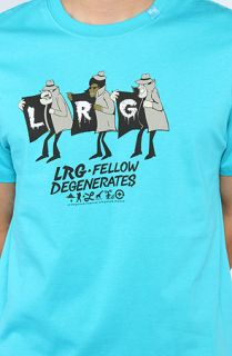 LRG The Fellow Flashers Tee in Turquoise