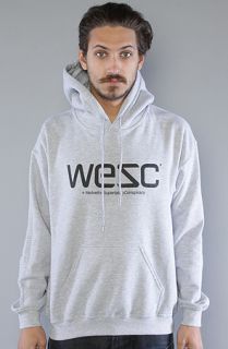 WeSC The WeSC Hoody in Grey Melange Concrete