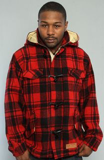 Crooks and Castles The Woodsman M65 Jacket in Crimson