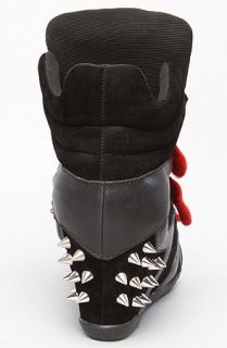  boutique the just sneaker in black and red sale $ 30 95 $ 62 00 50