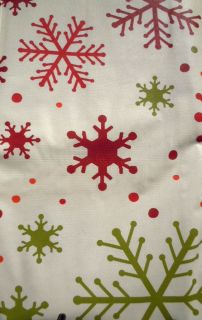  Holidays Snowflakes Vinyl Tablecloth Flannel Back All Sizes