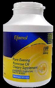 evening primrose oil 500 mg 180 caps by efamol