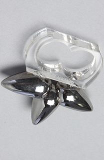 Melody Ehsani The Tri Harder Ring in Gunmetal