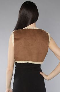 Rojas The Suede Sheepskin Vest Concrete