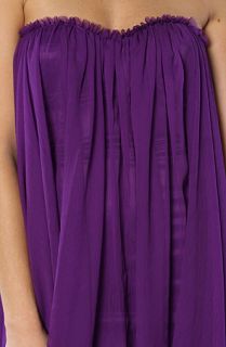 Blaque Label The Sweetheart Chiffon Dress in Purple