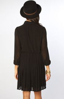 LA Boutique The Paige Shirt Dress in Black