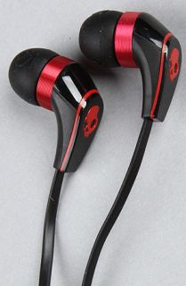 Skullcandy The 5050 Earbuds with Mic in Black Red
