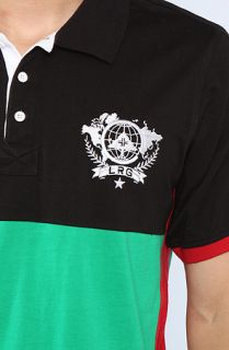 LRG The Unite Nations Polo in Black Concrete