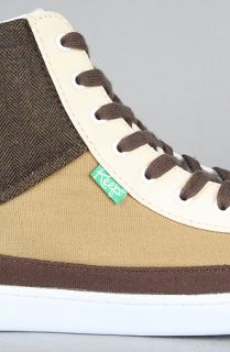 Keep The Guerra Sneaker in Tan Herringbone