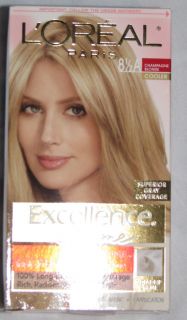 LOreal Excellence Creme Hair Color Dye 8 1 2A Champagne Blonde Non