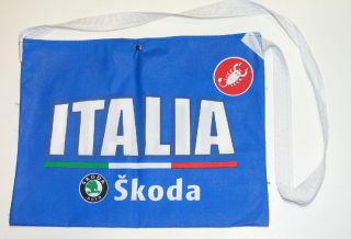 Cycling Feed Bag Musette Skoda Blue Italian Castelli