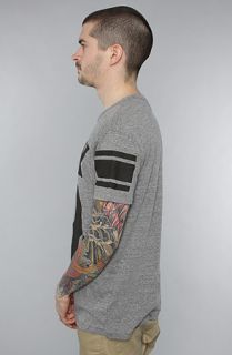obey the o 89 jersey tri blend tee in heather grey this product is out