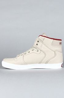 SUPRA The Vaider Sneaker in Khaki Twill