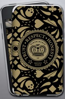 MusicSkins Benny Gold In Gold We Trust for iPod Classic80120160GB and