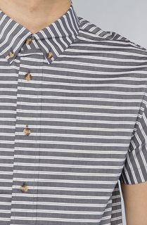 General Assembly The Summer Stripe Buttondown Shirt in Gray