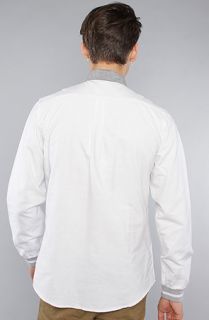 N4E1 The Milk Buttondown Shirt in Chambray White