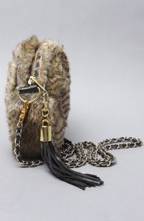 Joyrich The Faux Rabbit Pochette Bag Concrete