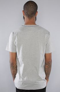 ORISUE The Bruno Tee in Grey Heather Concrete