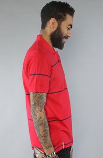 LRG The Yachtsman Polo in Red Concrete