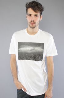 Nixon The Ducked Tee in White Concrete