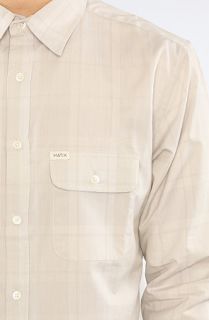 Matix The Belvedere Buttondown Shirt in Pale Grey