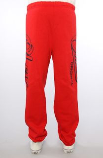 Obey The Encore Sweatpants in Red Concrete