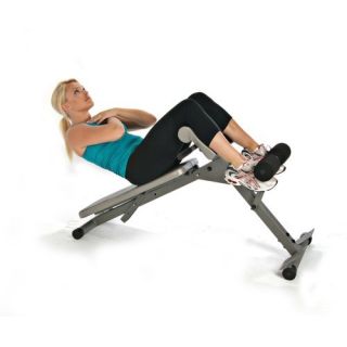  AB Abdominal Hyper Bench Pro Exercise Fitness Adjustible Machine