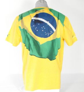 Puma Ferrari Felipe Massa Team Brazil Tee Shirt XL NWT