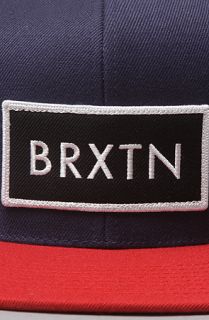Brixton The Rift Hat in Navy Red Concrete