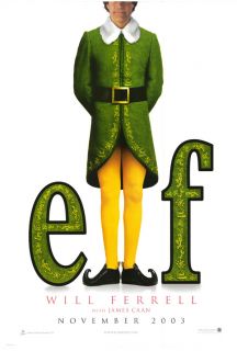 Elf Bewitched Movie Poster Will Ferrell