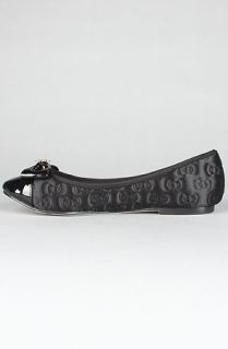 Hello Kitty Footwear The Dauphine Flat in Black