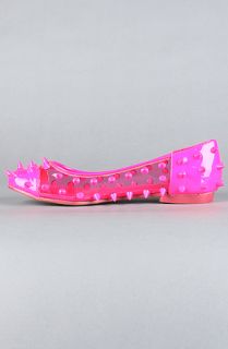 Sole Boutique The Dynamo Flat in Fuchsia