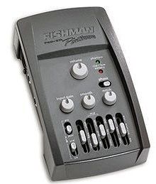 Fishman Pro EQ Platinum 4 Band Guitar Preamp/EQ/DI w/XLR Out, Phantom