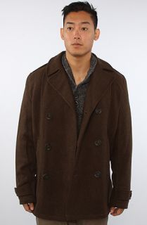 Spiewak The Wilson Coat in Olive Brown