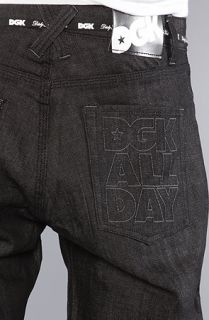 DGK The DGK All Day 2 Jean in Black Raw