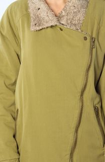 Nikita The Ahaggar Sherpa Lined Jacket in Moss