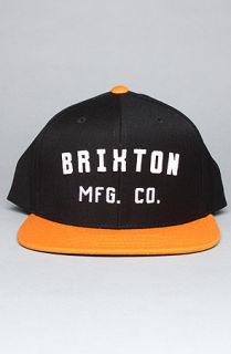 Brixton The Arden Hat in Black Orange