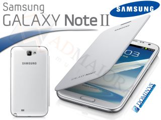 Custodia Originale Samsung Galaxy Note 2 N7100 Flip Cover Sottile