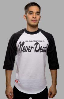 Loud& Obnoxious The Team Never Dead Raglan