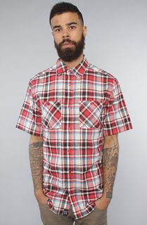 Fourstar Clothing The Dye Buttondown Shirt in Red